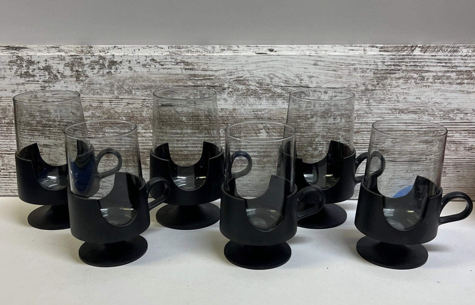 MCM Glas-Snap by Corning 2 Pc Set/6 Coffee Tea Mugs Cups 2 Sizes 10oz & 12oz | eBay