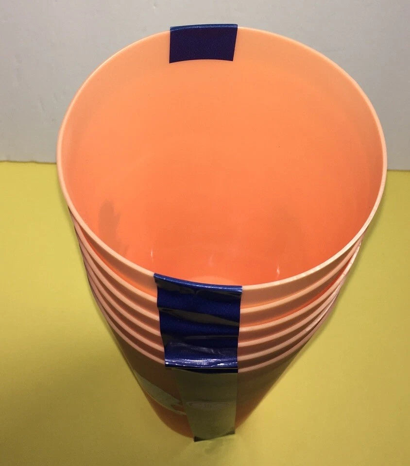 LIFE IS GOOD ORANGE BEACH DESIGN 6 PK PLASTIC CUPS 34Ozs NWT | eBay