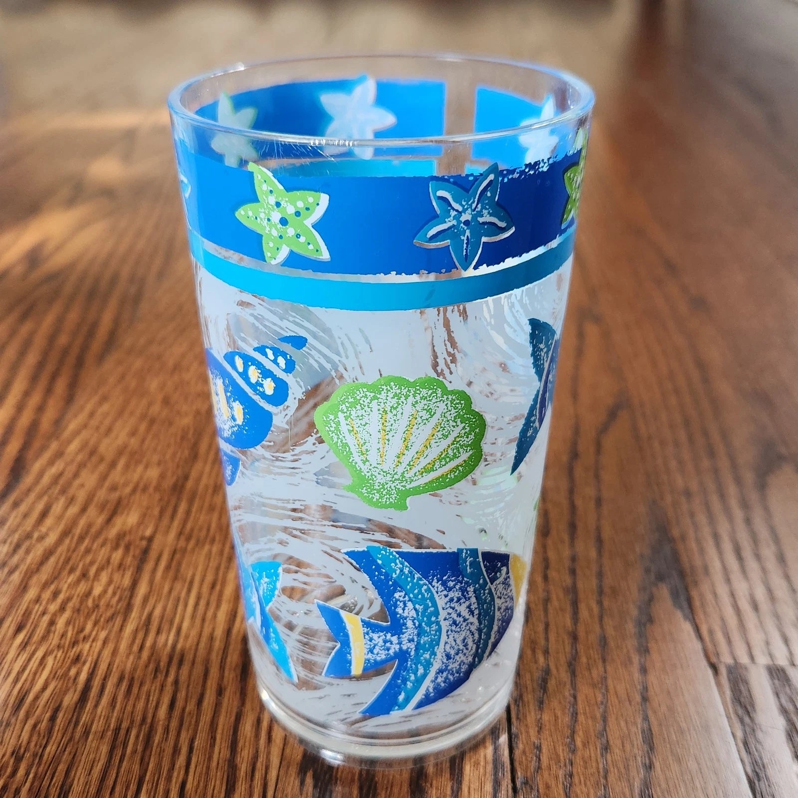 *5* Vintage Precisioncraft Sea Life Acrylic Tumbler 6" Ocean Fish Glasses Canada | eBay