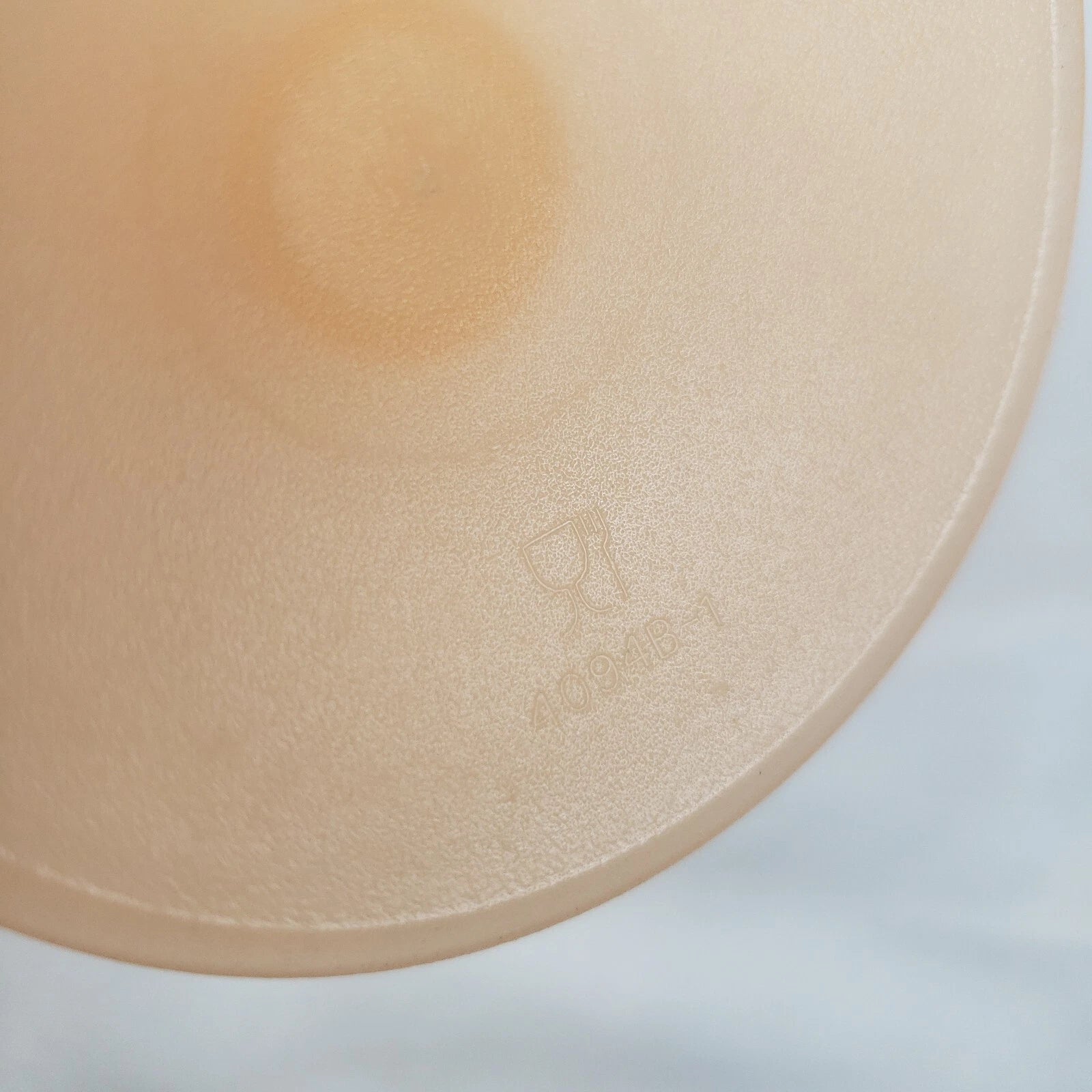 Tupperware 4 Pastel Impressions Large Wine Glasses Dessert Cups 4094B-6 Vintage | eBay