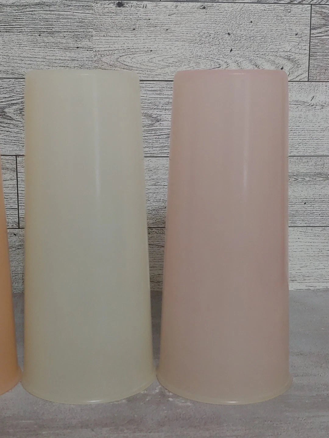 Vtg 1970's Tupperware Set Of 5 # 107 Tall Pastel Tumblers Cups 16 Oz No Lids | eBay