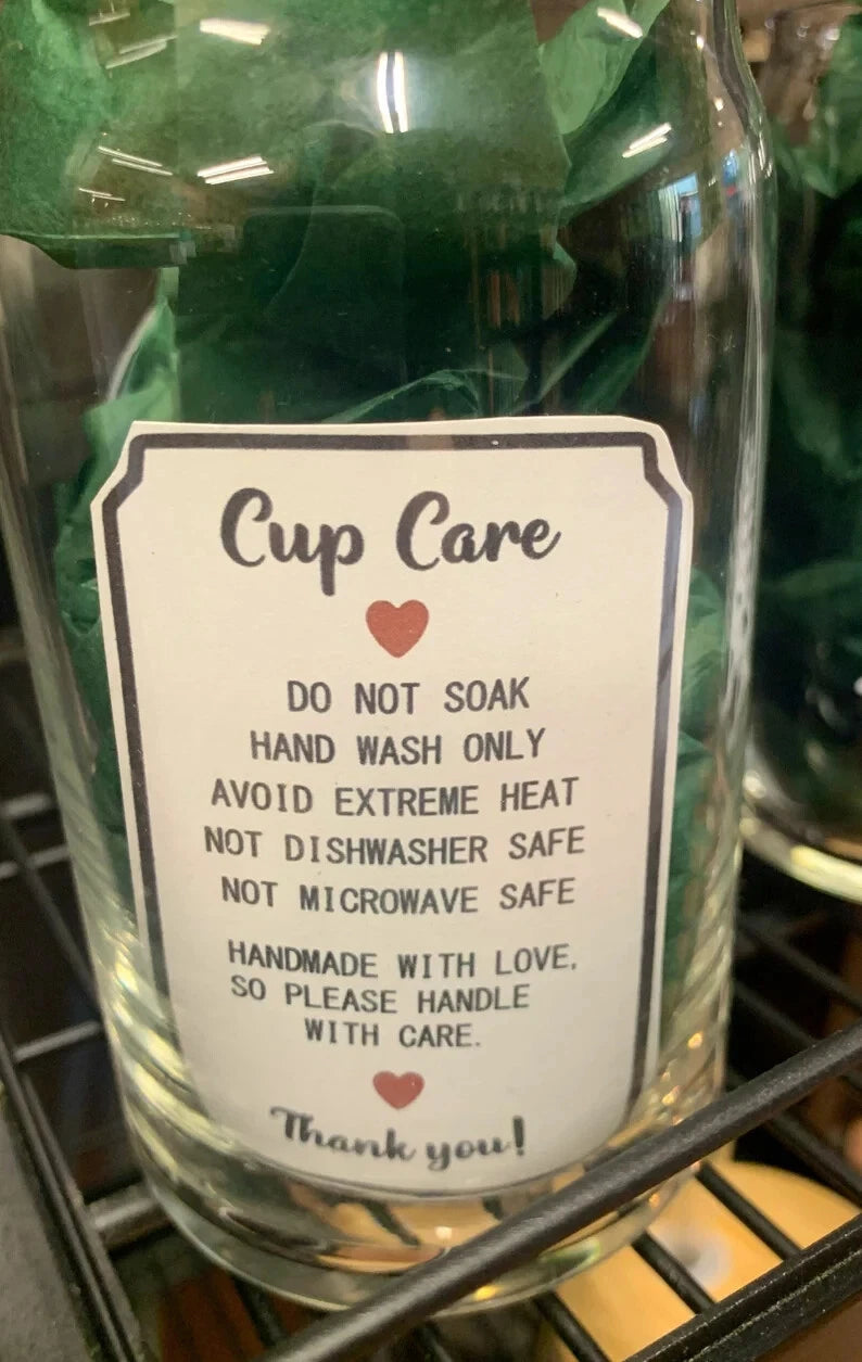 HMD Pine Tree Forest 16 oz Glass Can Tumbler with Bamboo Lid and Straw. | eBay