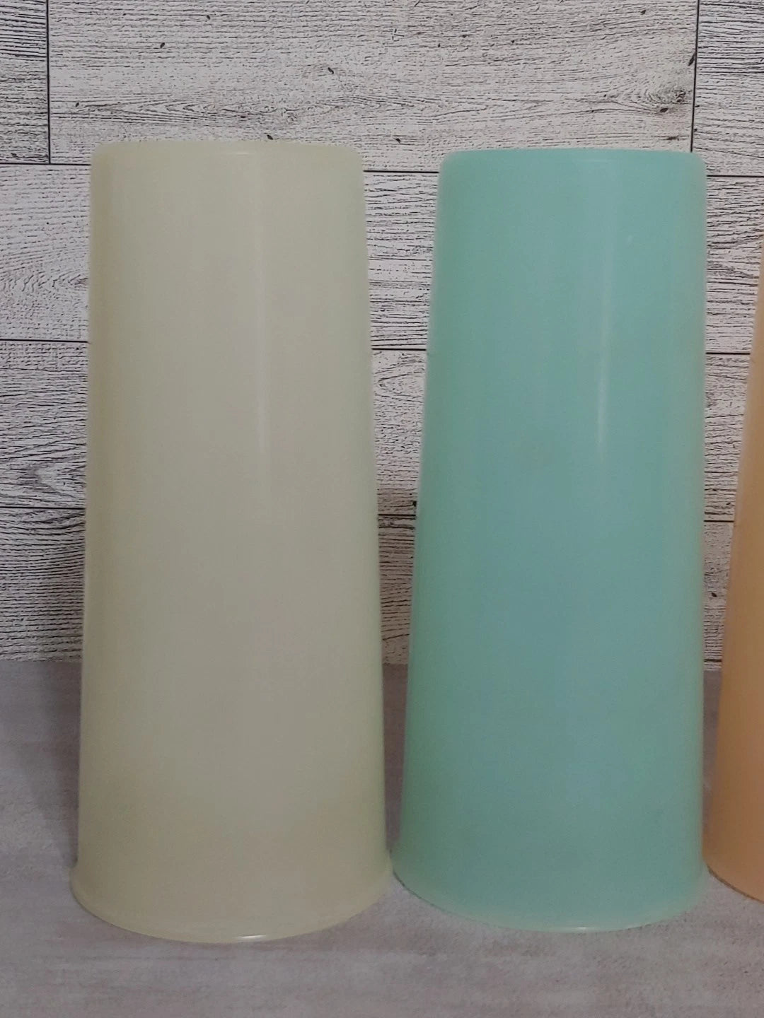 Vtg 1970's Tupperware Set Of 5 # 107 Tall Pastel Tumblers Cups 16 Oz No Lids | eBay