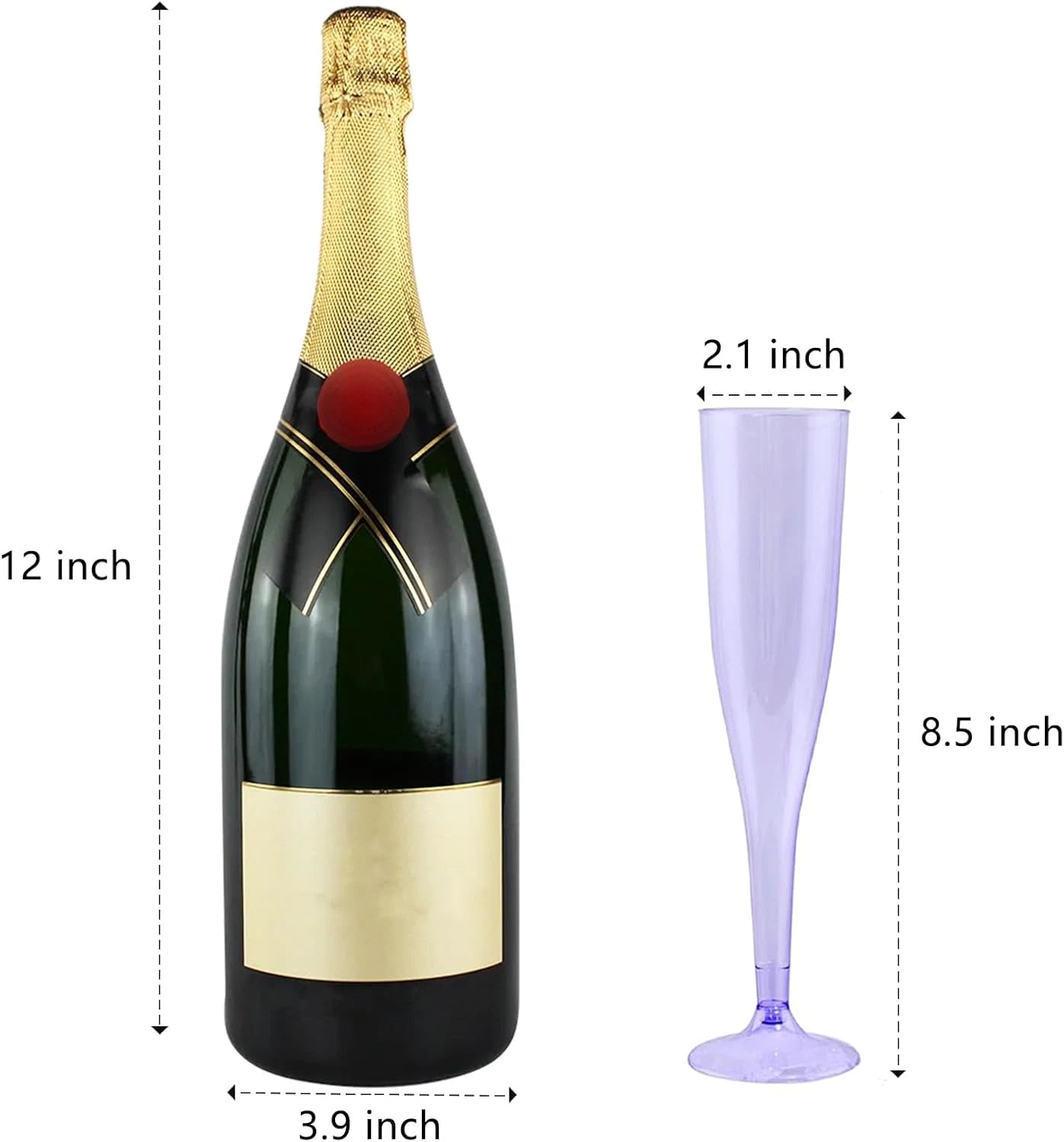 36 Pack Colorful Plastic Champagne Flutes - 7OZ Colorful Champagne Flutes,,,, | eBay