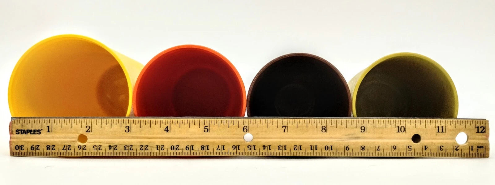 Vintage Tupperware Tumblers / Cups - 2 each: 6 oz, 8 oz, 12 oz, 18 oz - Lot of 8 | eBay