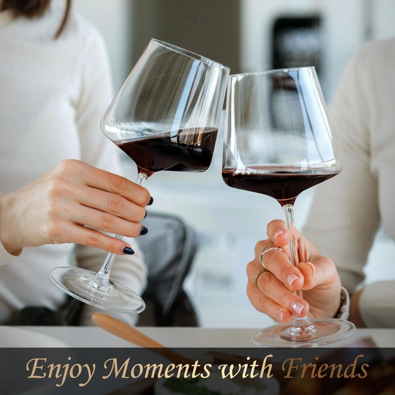 21Oz Wine Glasses Set of 6, Premium Crystal Large White Wine or Red Wine Glas... | eBay