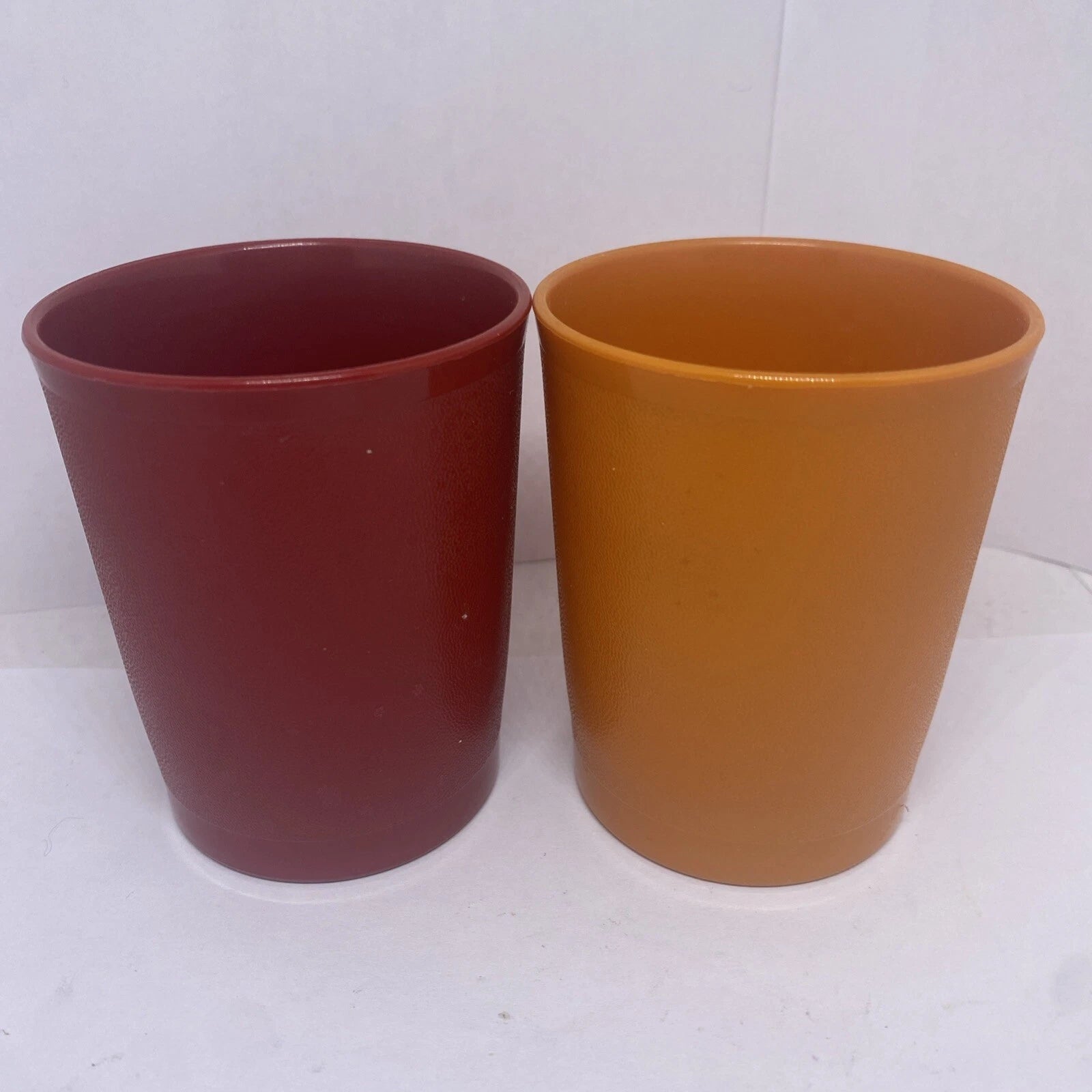 Tupperware Cup Tumblers Small 6 oz Juice #1251 Harvest Brown Vintage 70s | eBay