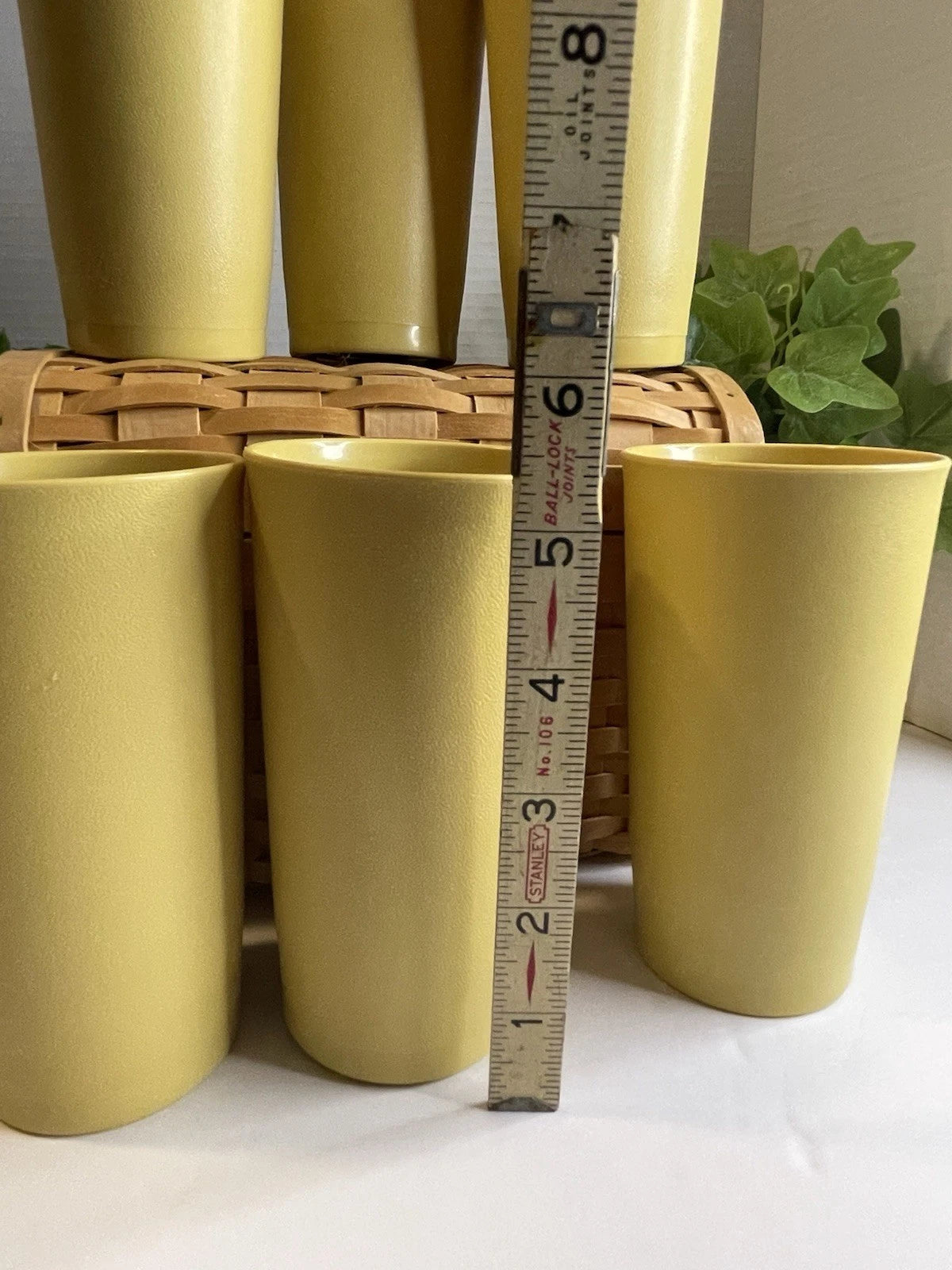 Vintage Tupperware Harvest Gold Tumblers - Set Of 6 | eBay