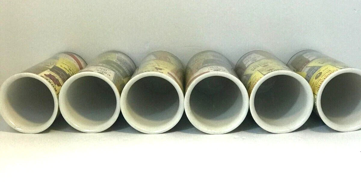 Plastic Drinking Tumblers Whiskey Vodka 70's VTG Novelty Bar Brand Labels Design | eBay