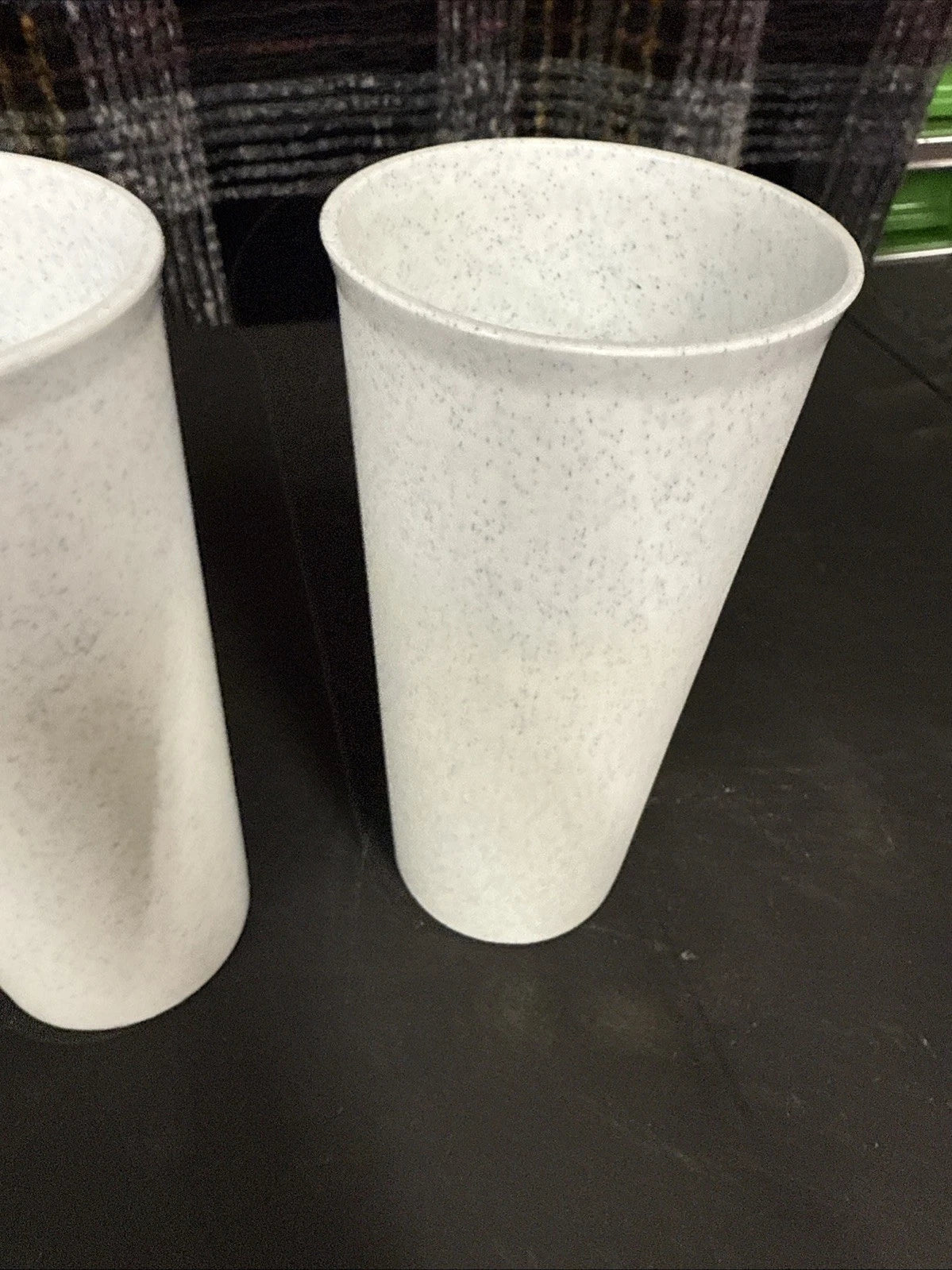 NEW OLD STOCK Tupperware Speckled Fireworks Tumblers 12 oz Cups Set of 4 Vintage | eBay