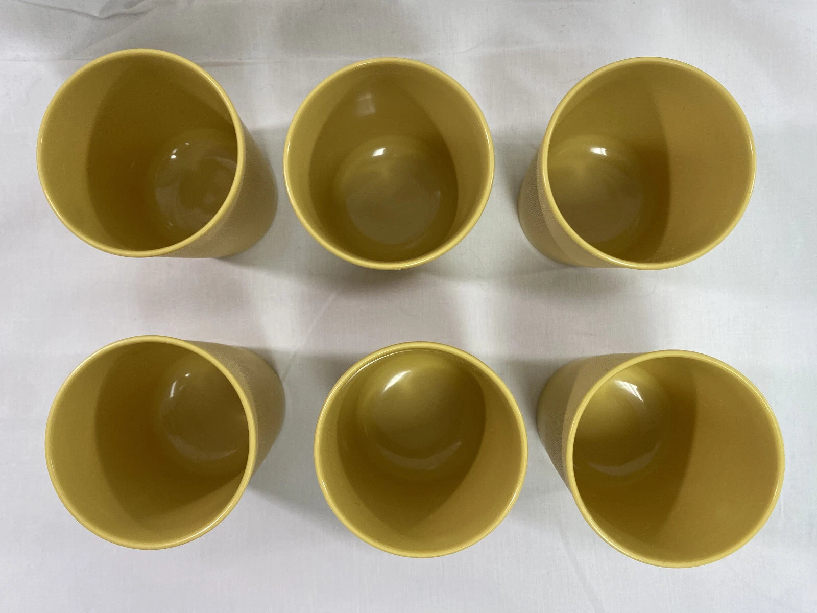 Tupperware Tumblers~3.25"~6 oz. Kids Juice Cups #1251 Harvest Gold Set Of 6~VGUC | eBay