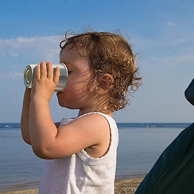 4Pack 6Oz Small Stainless Steel Cups, BPA Free Healthy Pint Drinking Cups Metal | eBay