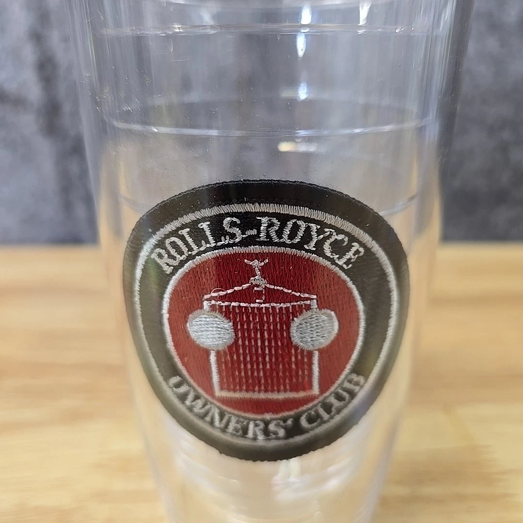 Vintage Set of 4 Tervis Tumblers Double Wall Insulated Rolls Royce Owners club | eBay