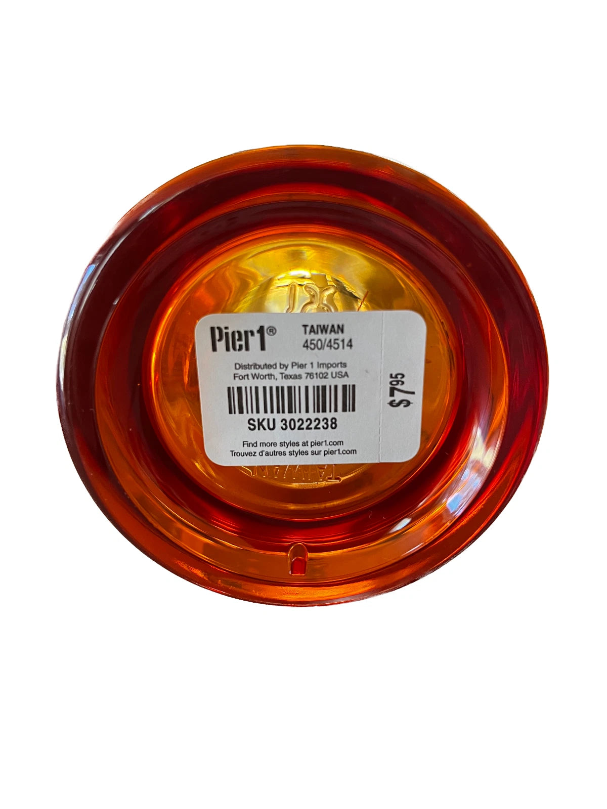 Pier 1 CLARITY Amber, Acrylic, Water Glasses - Set of 14 | eBay