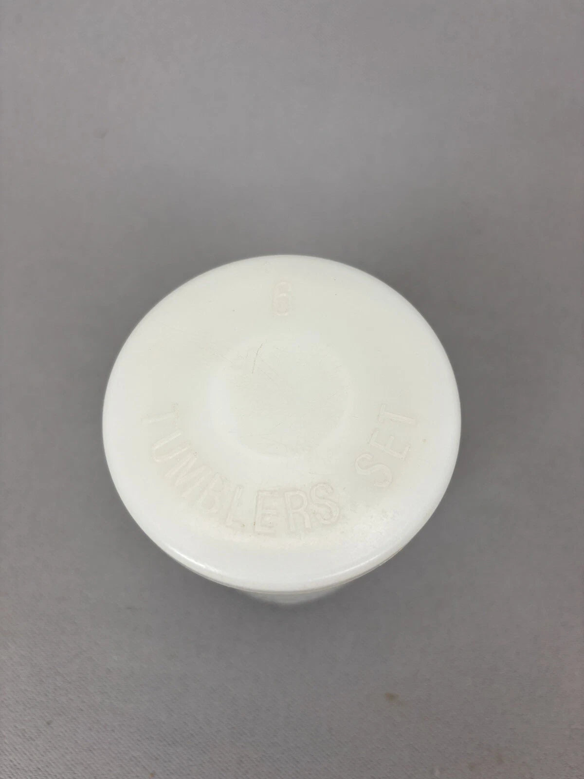 6 piece Plastic Nesting Nested Tumbler Cups Set w/ Pill Container in Storage Lid | eBay