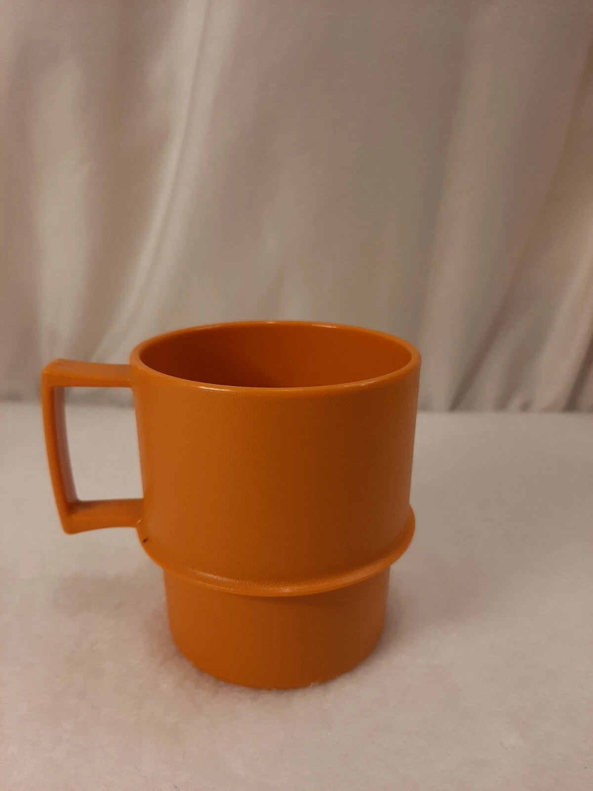 Tupperware Stackable Coffee Mug Cups 1312 Harvest Color Set Of 4 Vintage No Lids | eBay