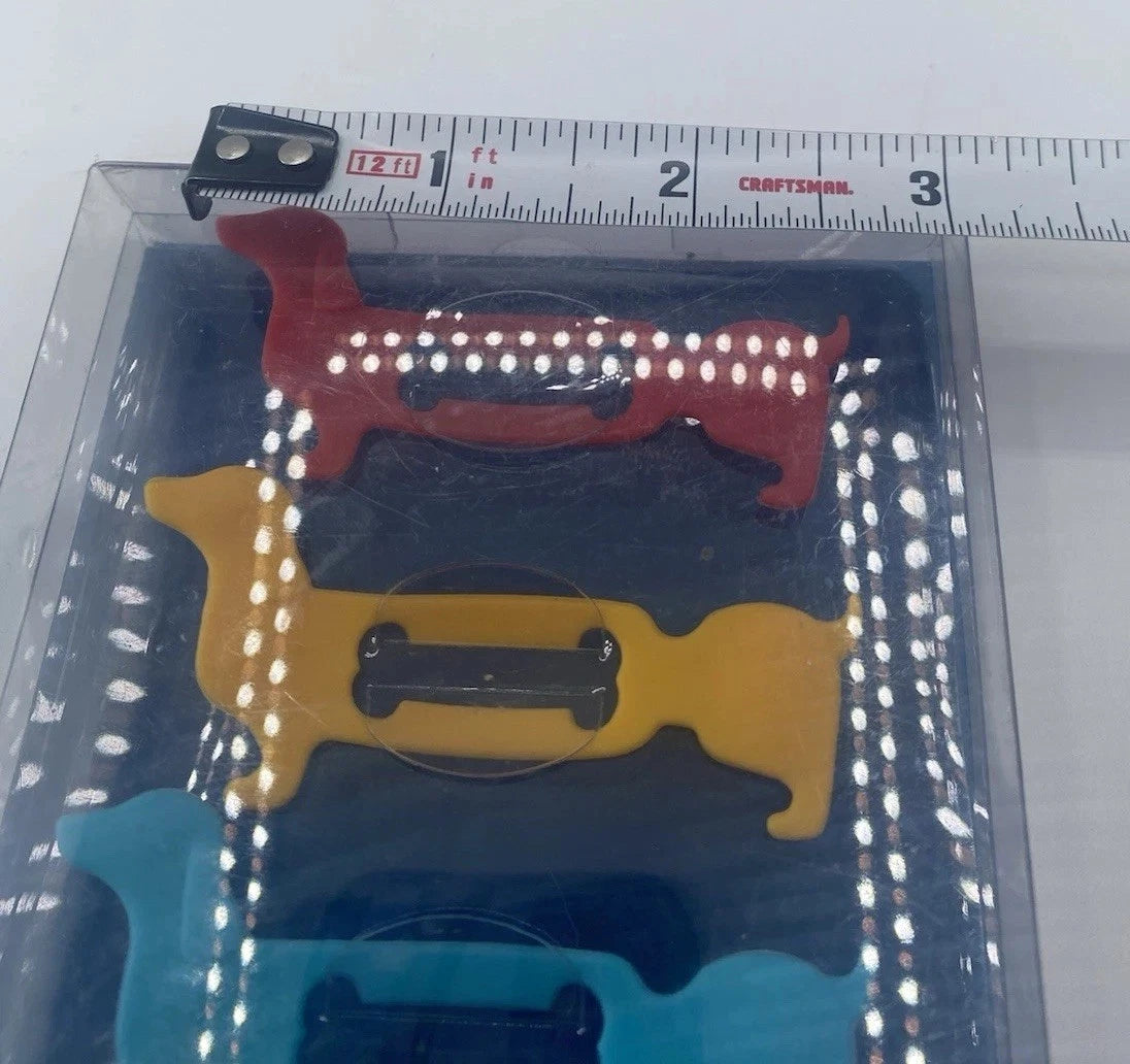 Pier 1 Imports Dog Drink Markers Party Dachshund Weiner Dog Set of (6) | eBay