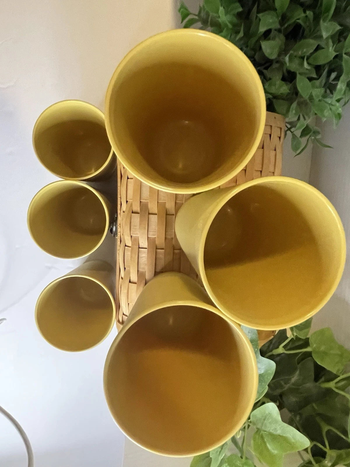 Vintage Tupperware Harvest Gold Tumblers - Set Of 6 | eBay