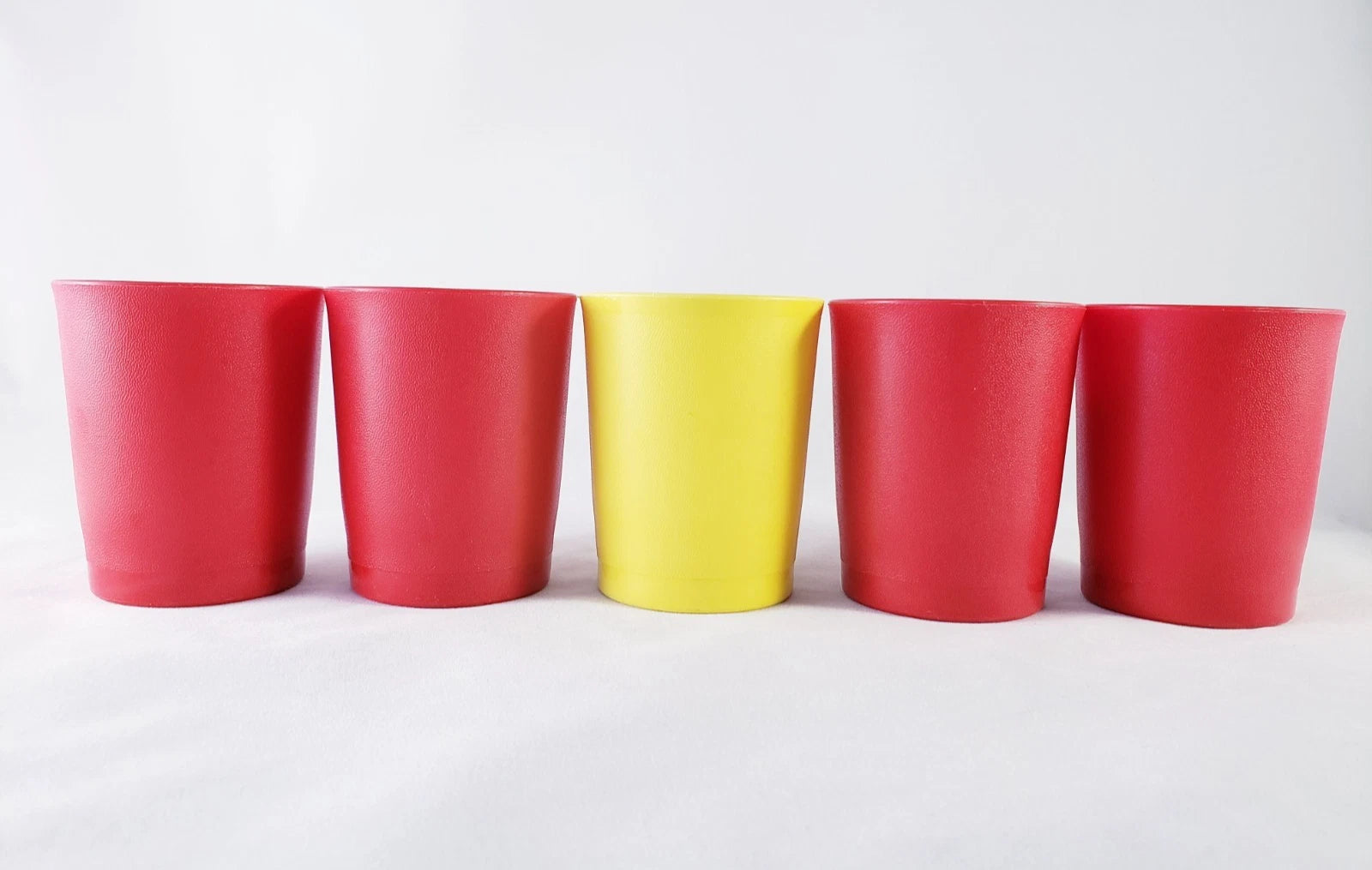 Vintage Tupperware Tumblers 6 oz. Juice Cups Set of 5 #1251 | eBay