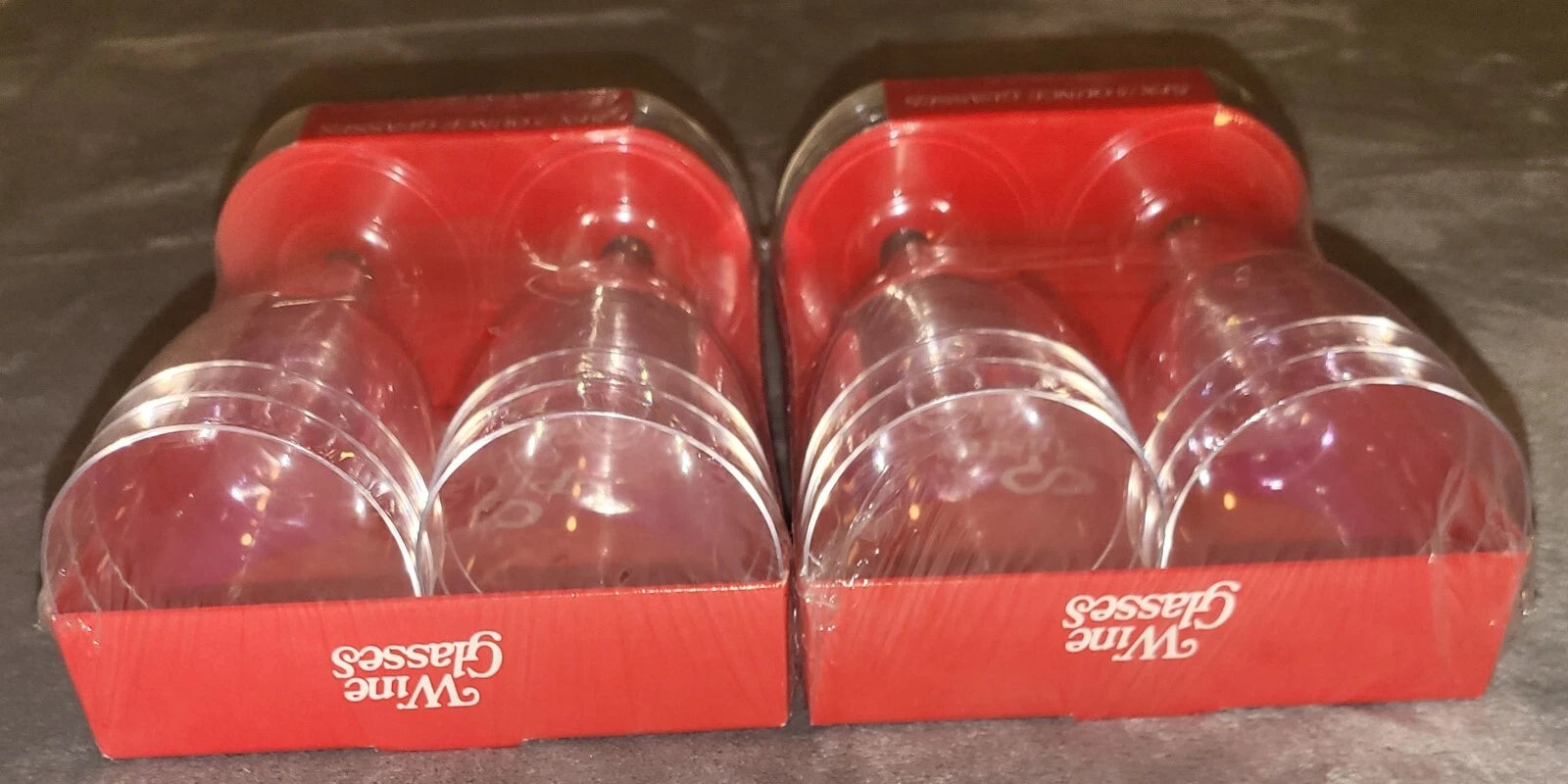 Vintage COMET Classicware 2 Sets of Six 5 Ounce Elegant Plastic Wine Glasses NEW | eBay