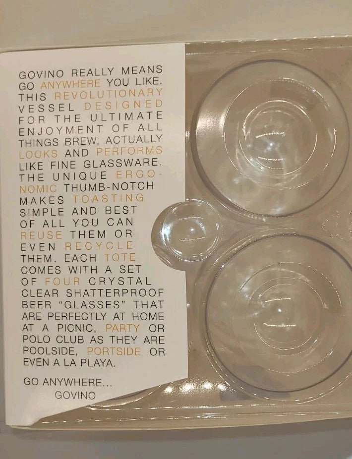 Govino 16 OZ Go Anywhere Beer Glasses 4 PACK Shatterproof BPA Free Made in USA | eBay