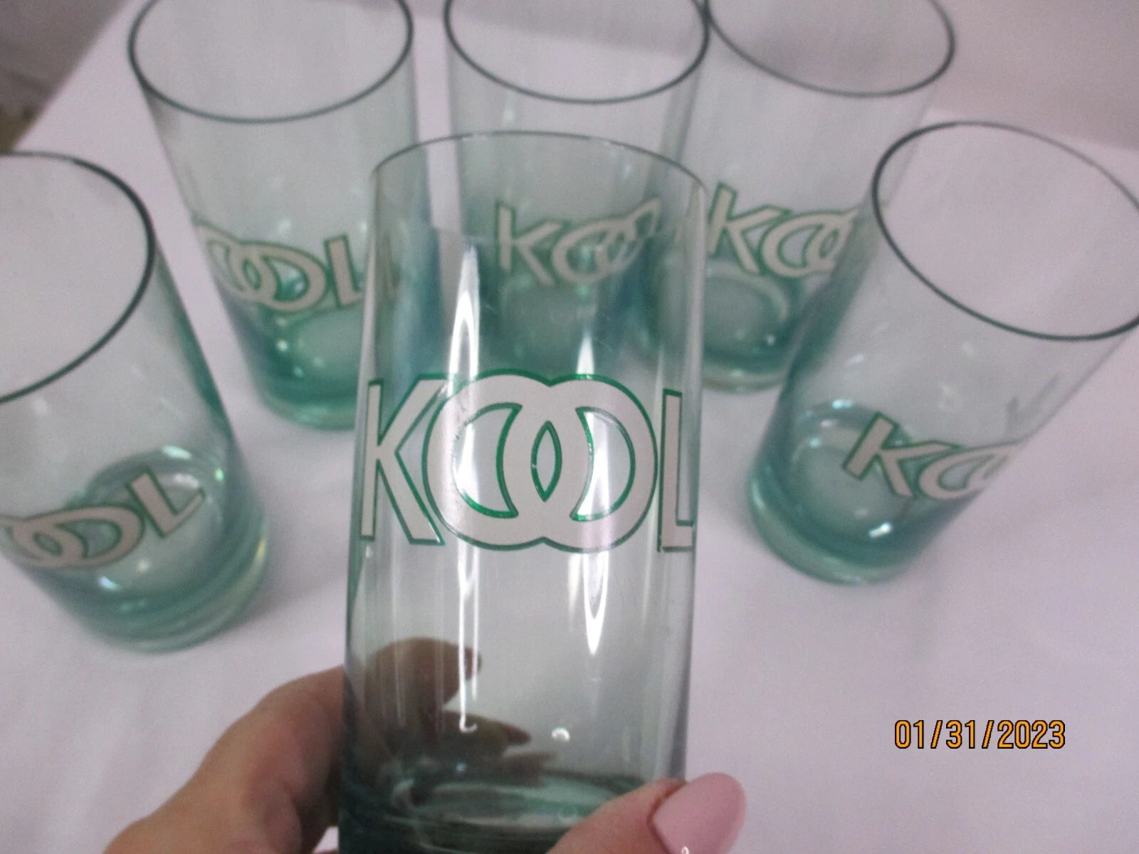 Vintage Set of 6 KOOL Acrylic Drinking Tumblers Memorabilia early 90's barware | eBay