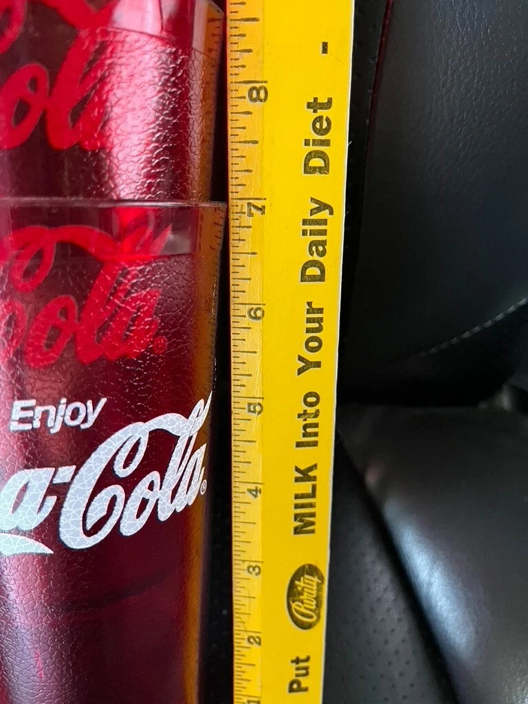 6 Coca Cola Restaurant 24 Oz Red Plastic Tumbler Cups G.E.T #6624 - LQQK | eBay