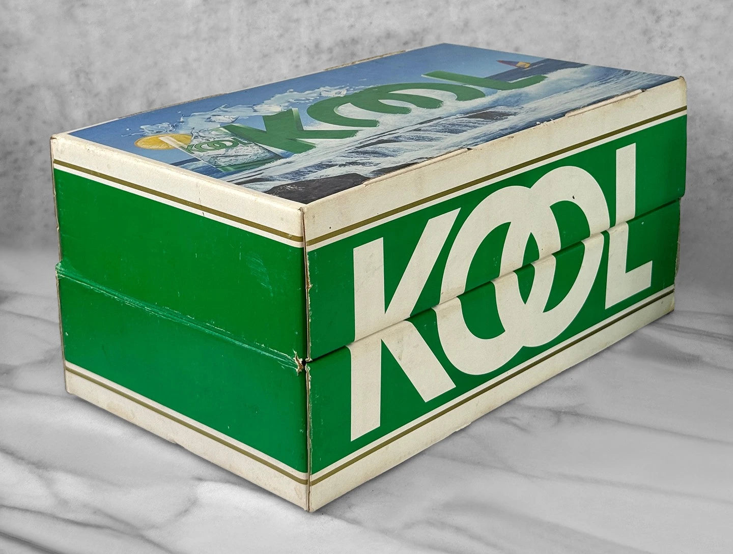 Vintage Kool Cigarettes Menthol Green Serving Tumler Glasses w/ Box - Set of 6 | eBay