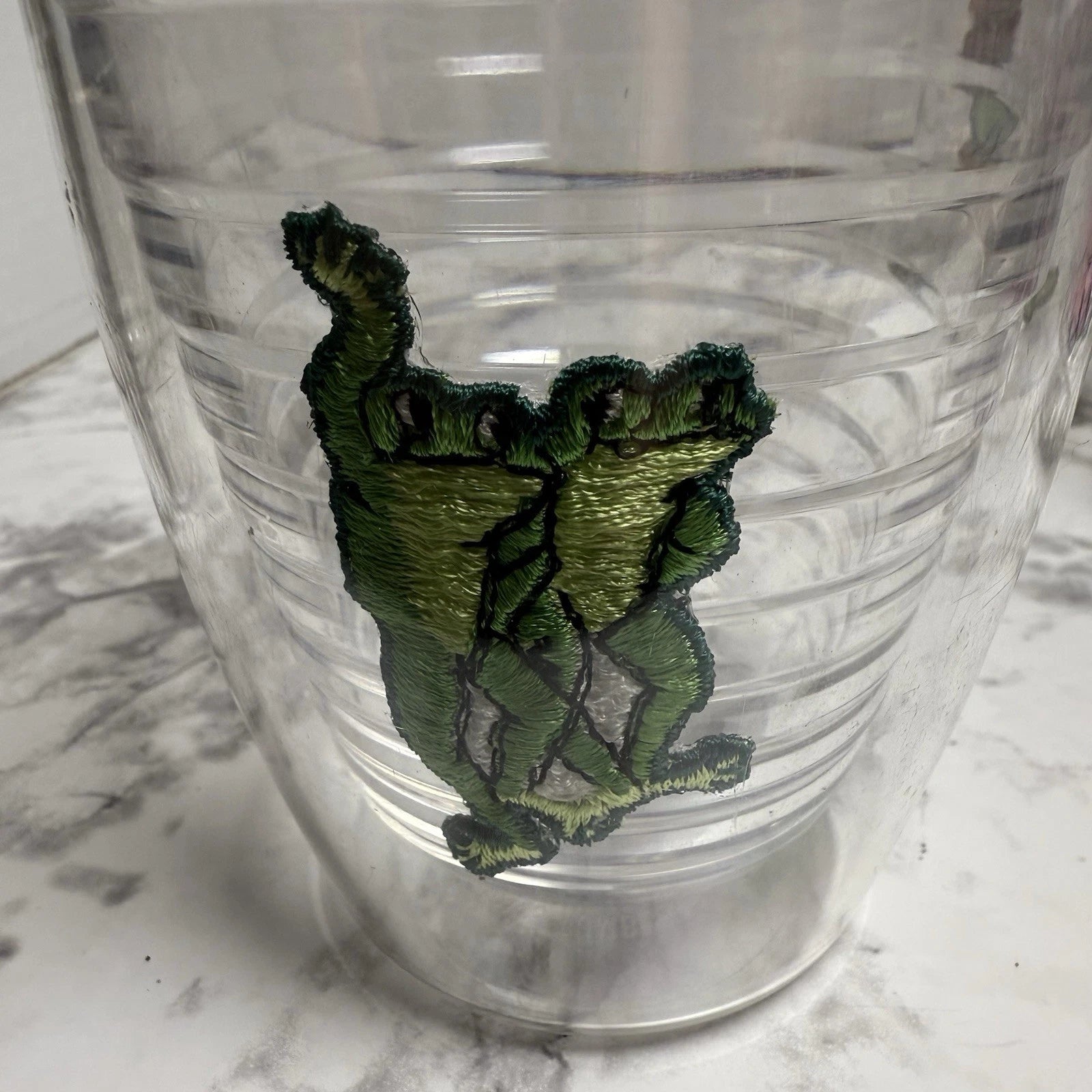 Tervis 4 Set 16 oz Tumblers Embroider Patch Kids Frogs Tiger Elephant Alligator | eBay