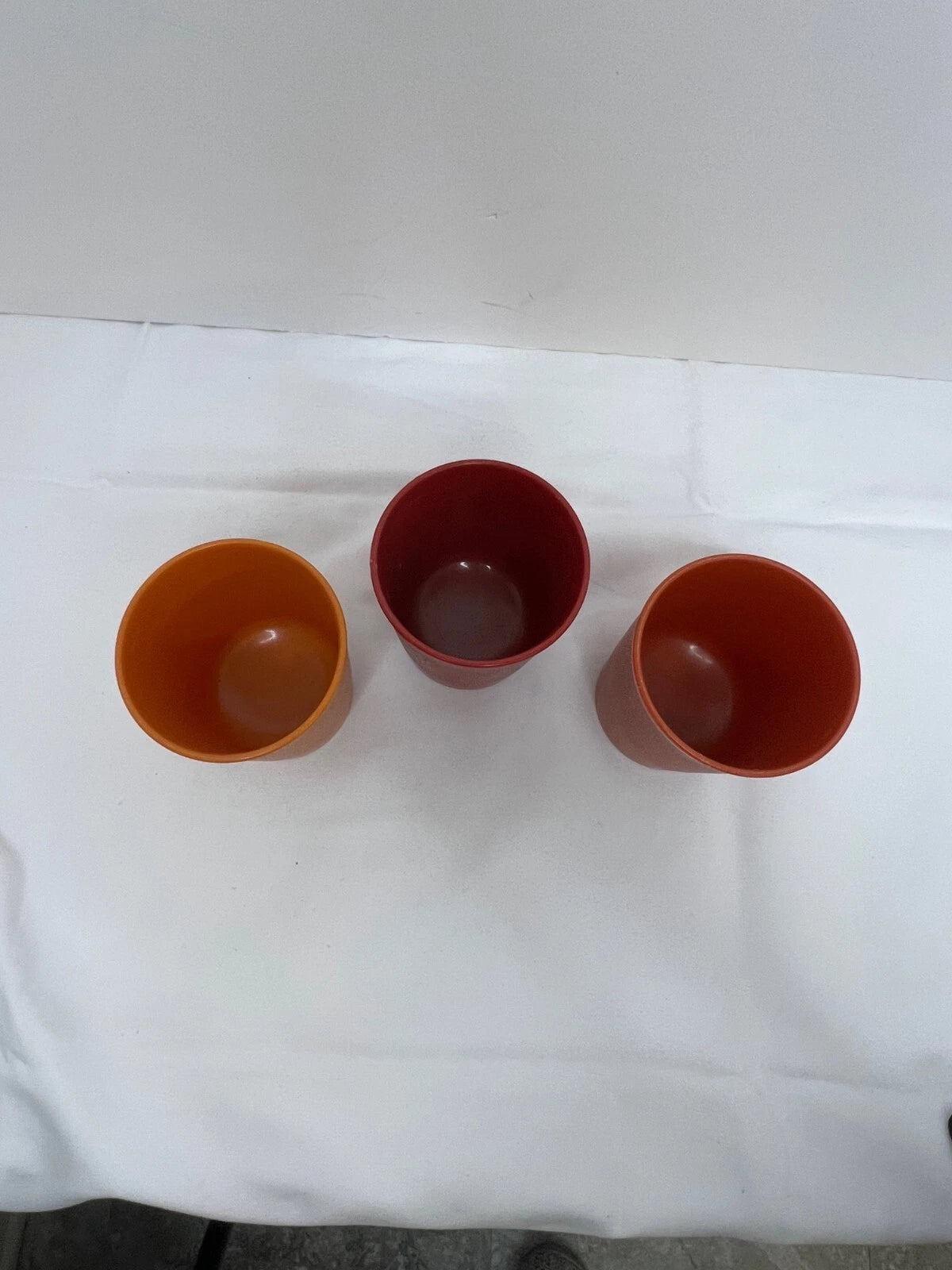 Vintage Tupperware 6oz Juice Cups Set Of 3 Stackable | eBay