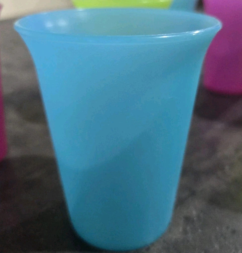 Vintage Tupperware 7 oz Nesting Bell Tumbler Cups #109-38 & #109-34 Lot of 6 | eBay