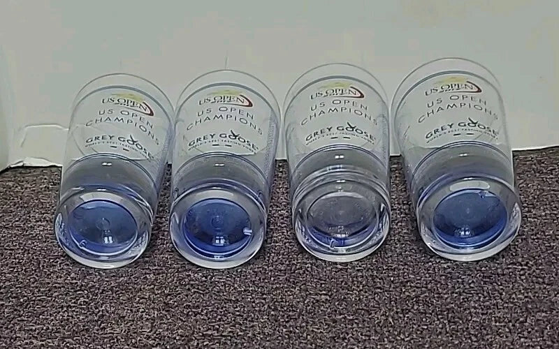 2017 US Open Champions 16 oz. Grey Goose Plastic Tumbler Drink Cups (Set of 4) | eBay