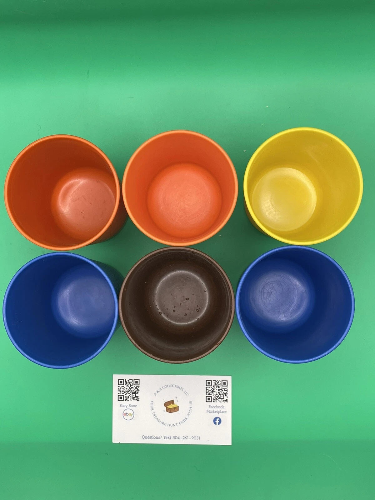 Set Of 6 Vintage 8oz Tupperware Cups | eBay