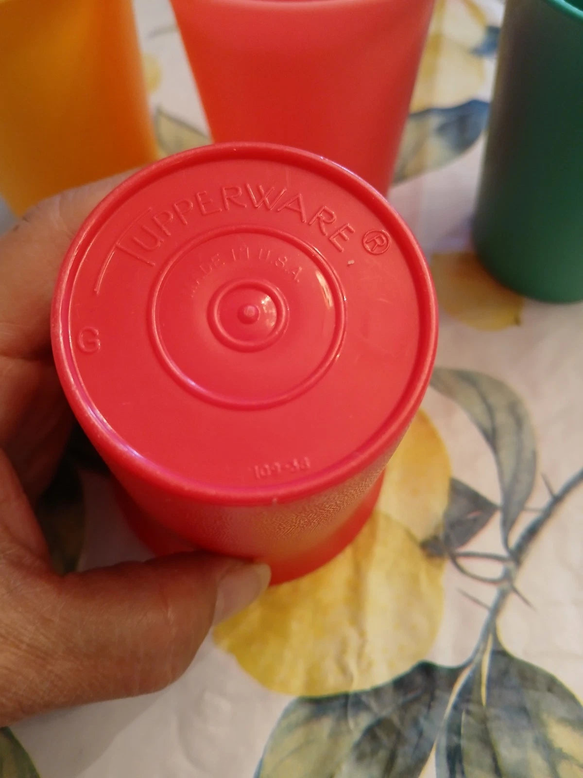 4 Vintage Tupperware 6oz Kids Stacking Bell Juice Tumblers/Cups #109 USA | eBay