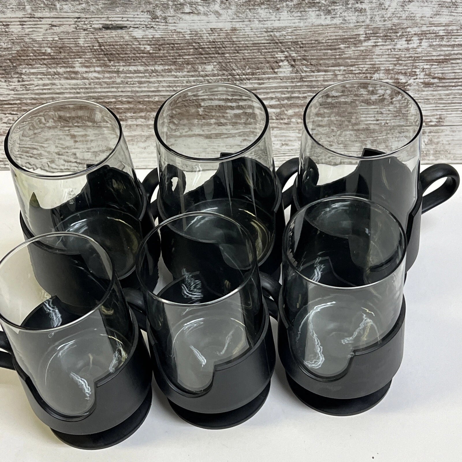 MCM Glas-Snap by Corning 2 Pc Set/6 Coffee Tea Mugs Cups 2 Sizes 10oz & 12oz | eBay
