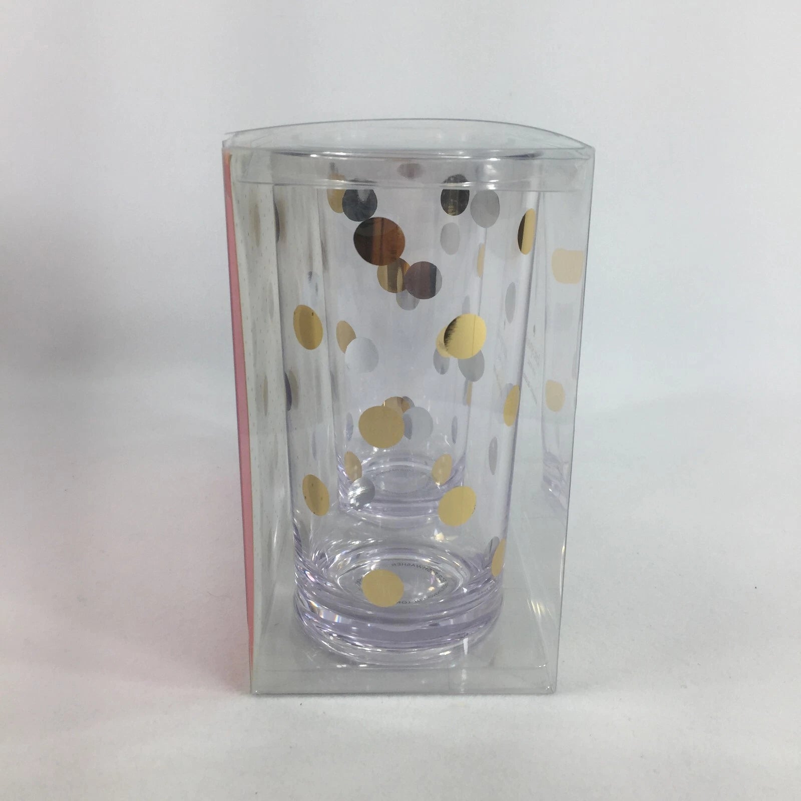 Kate Spade New York Raise A Glass Set Of Two Acrylic Highball Glasses NEW | eBay
