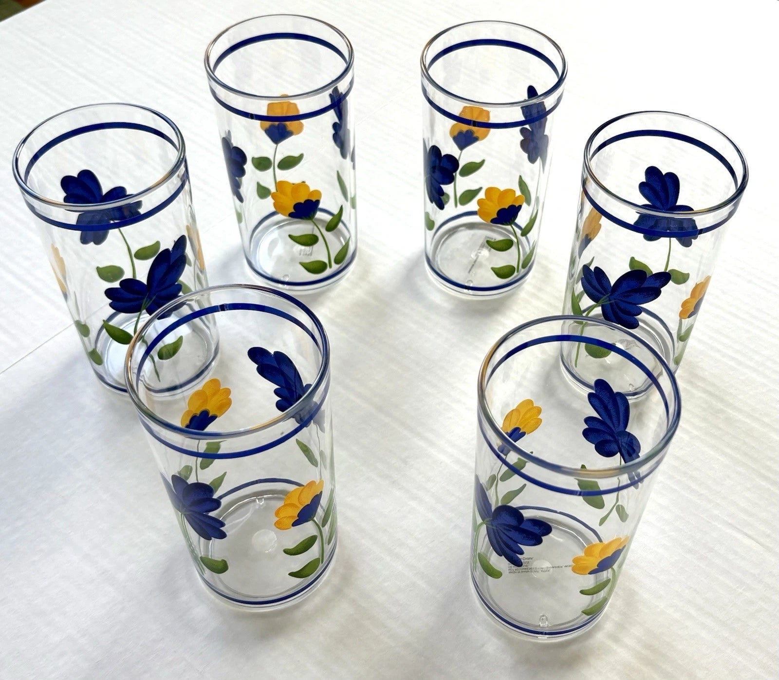 Set of *6* Dansk SAN NICOLO Plastic Plates, Bowls AND Tumblers -Great cond.-HTF! | eBay