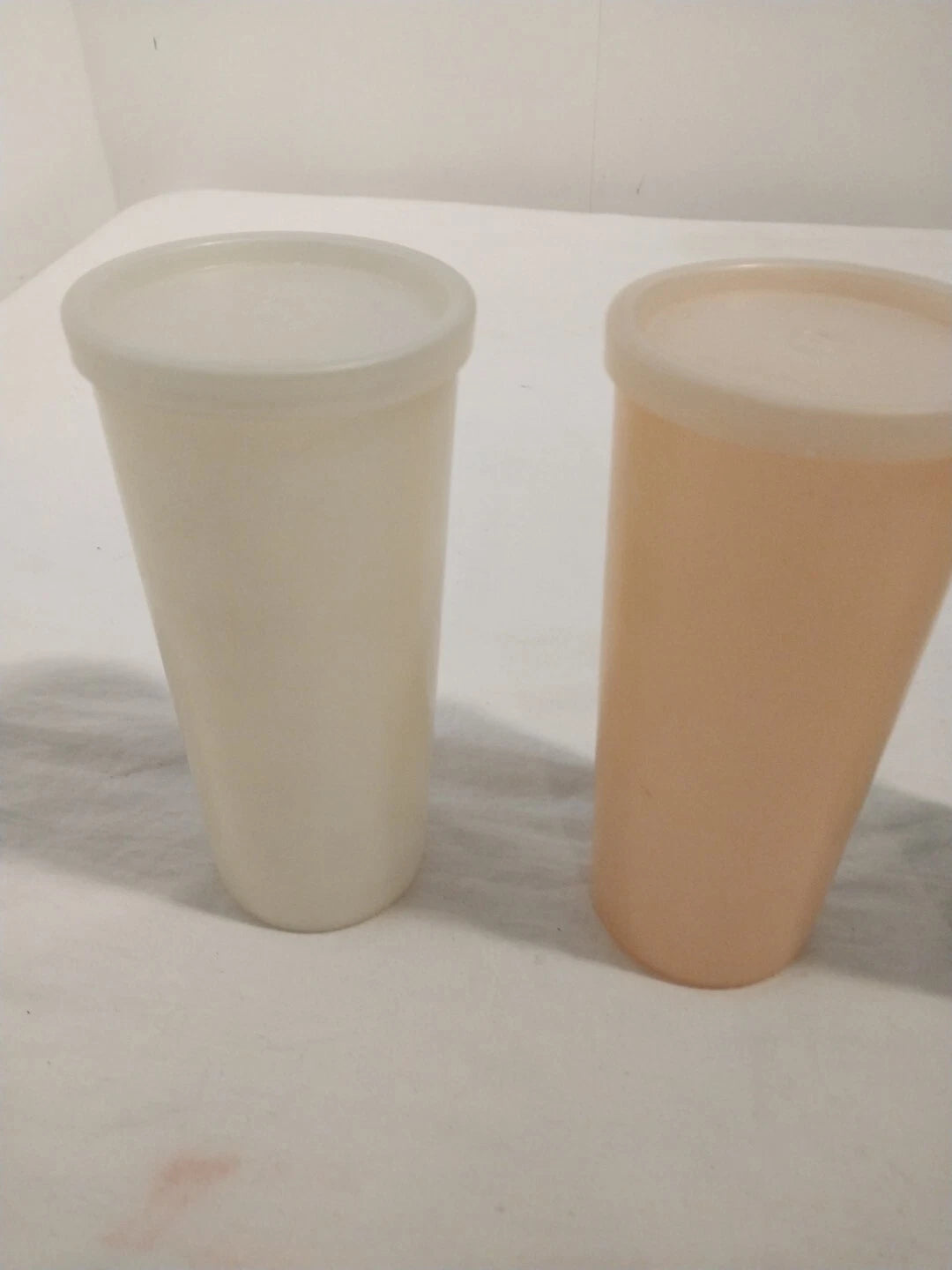 Set of 4 Vintage Tupperware Pastel Colors 12 oz Tumblers Glasses Cups Lids | eBay
