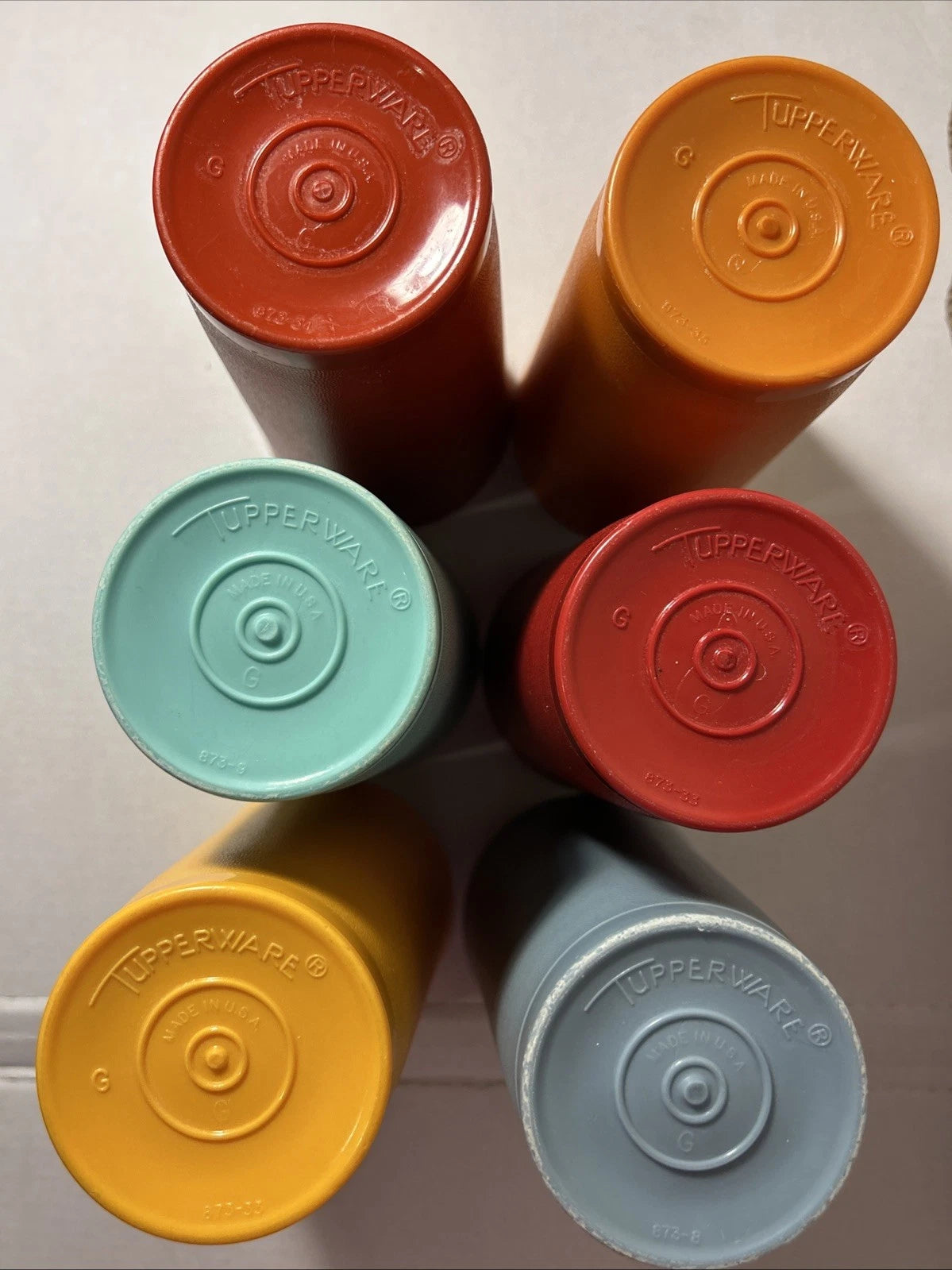 VTG Tupperware 12 oz Tumblers Set of 6 | eBay