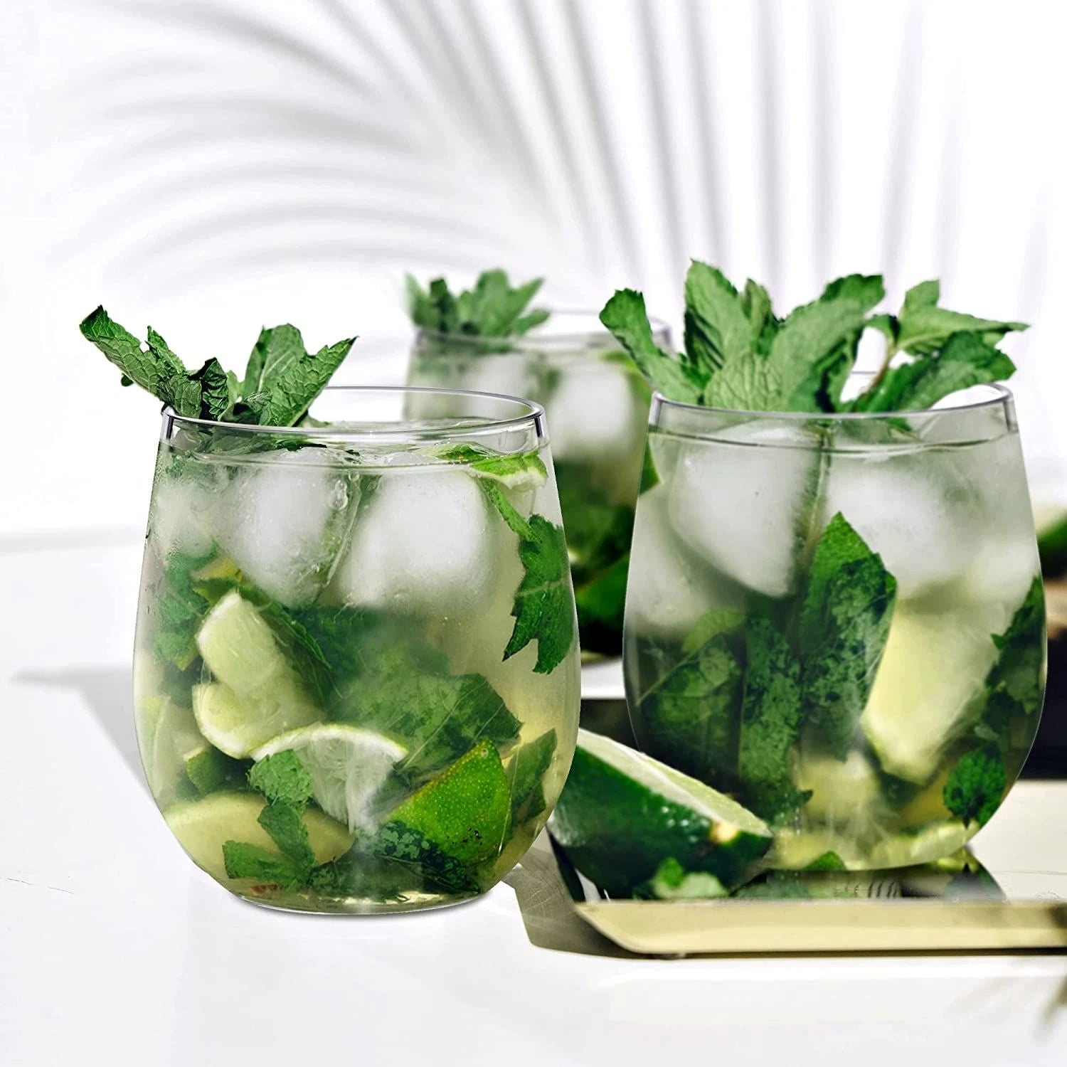 Amazing Abby - Cindy - 14-Ounce Unbreakable Tritan Wine Glasses (Set of Clear | eBay