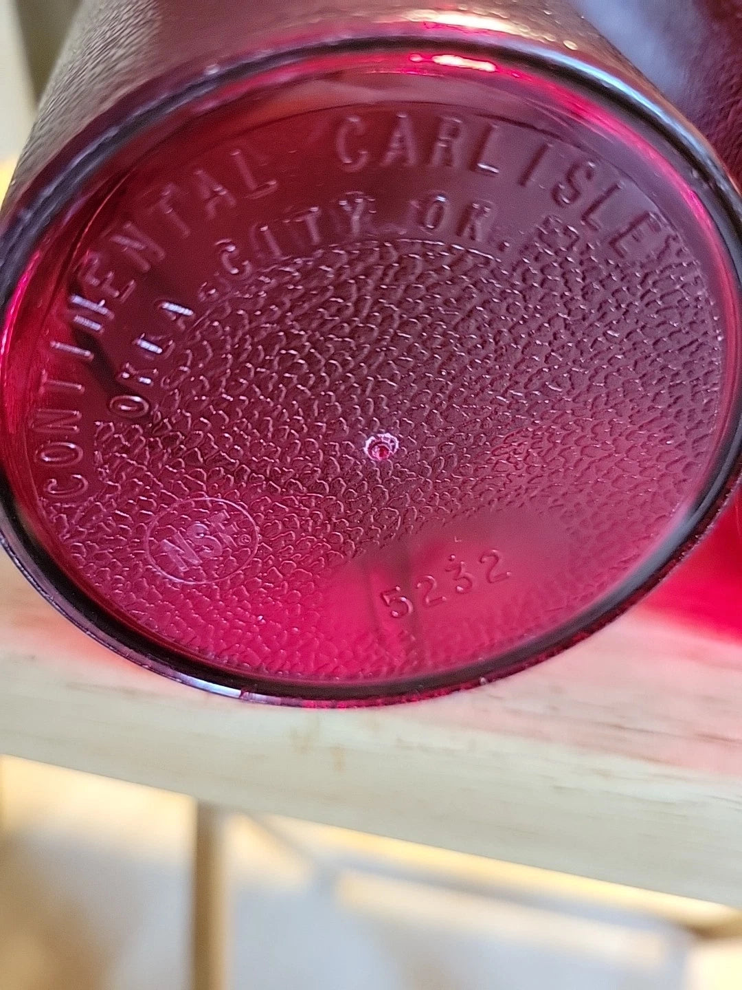 (6)Vintage Coca Cola 32 oz Red Plastic Model 5232 Restaurant Cups Carlisle Ok | eBay