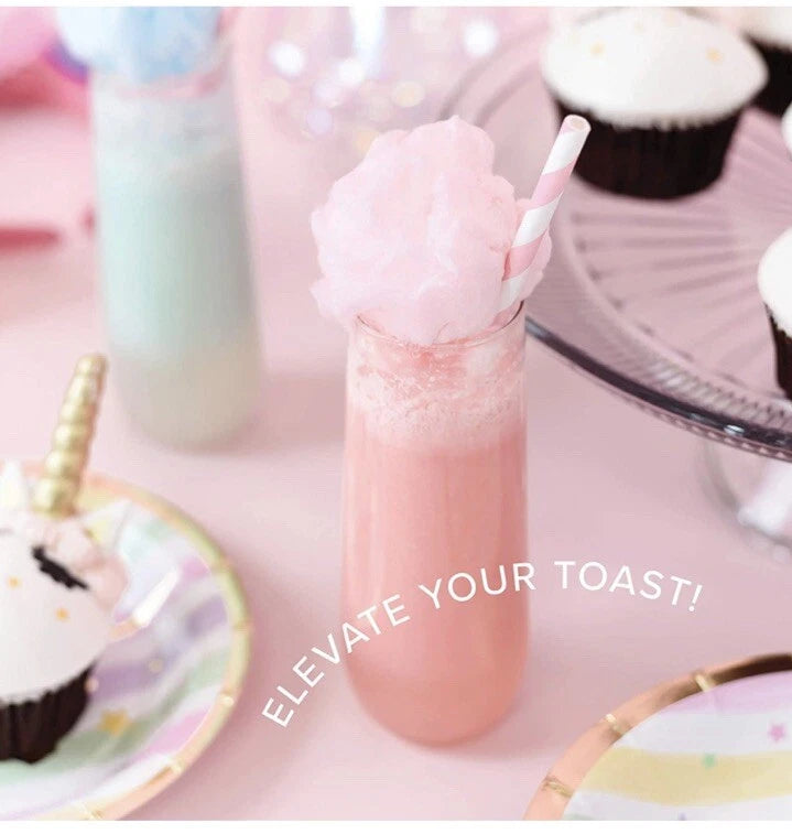 TOSSWARE Clear Plastic 6oz Flute Champagne Glass, Set of 12 | eBay