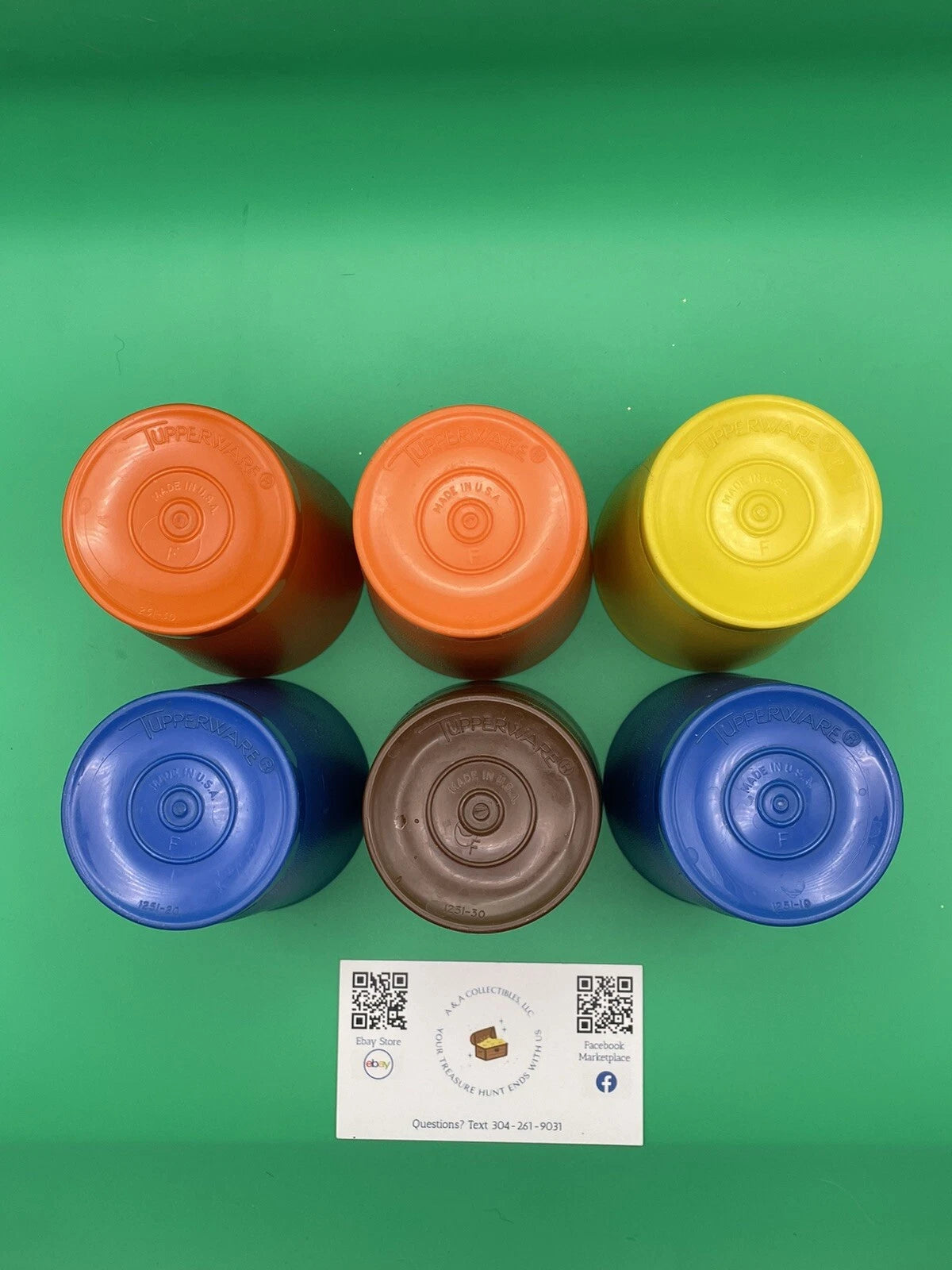 Set Of 6 Vintage 8oz Tupperware Cups | eBay