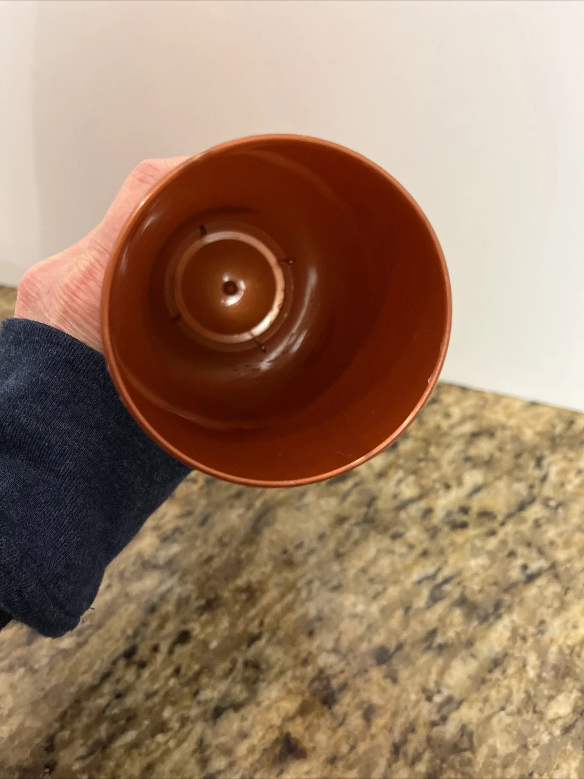 6 Vintage Nasco Silver Mushrooms on Copper Plastic Drinking Cups Tumblers 1970s | eBay