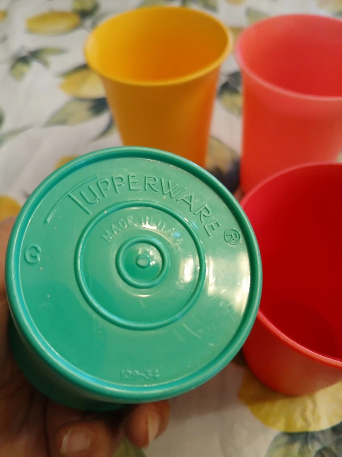 4 Vintage Tupperware 6oz Kids Stacking Bell Juice Tumblers/Cups #109 USA | eBay