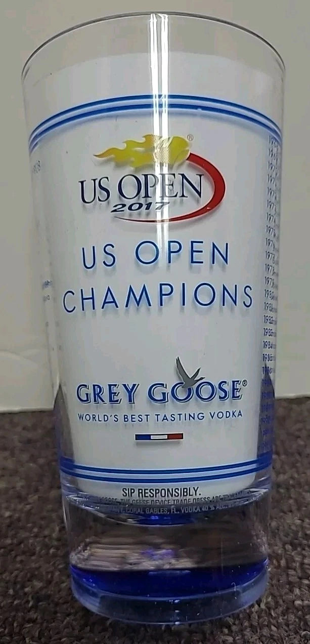 2017 US Open Champions 16 oz. Grey Goose Plastic Tumbler Drink Cups (Set of 4) | eBay