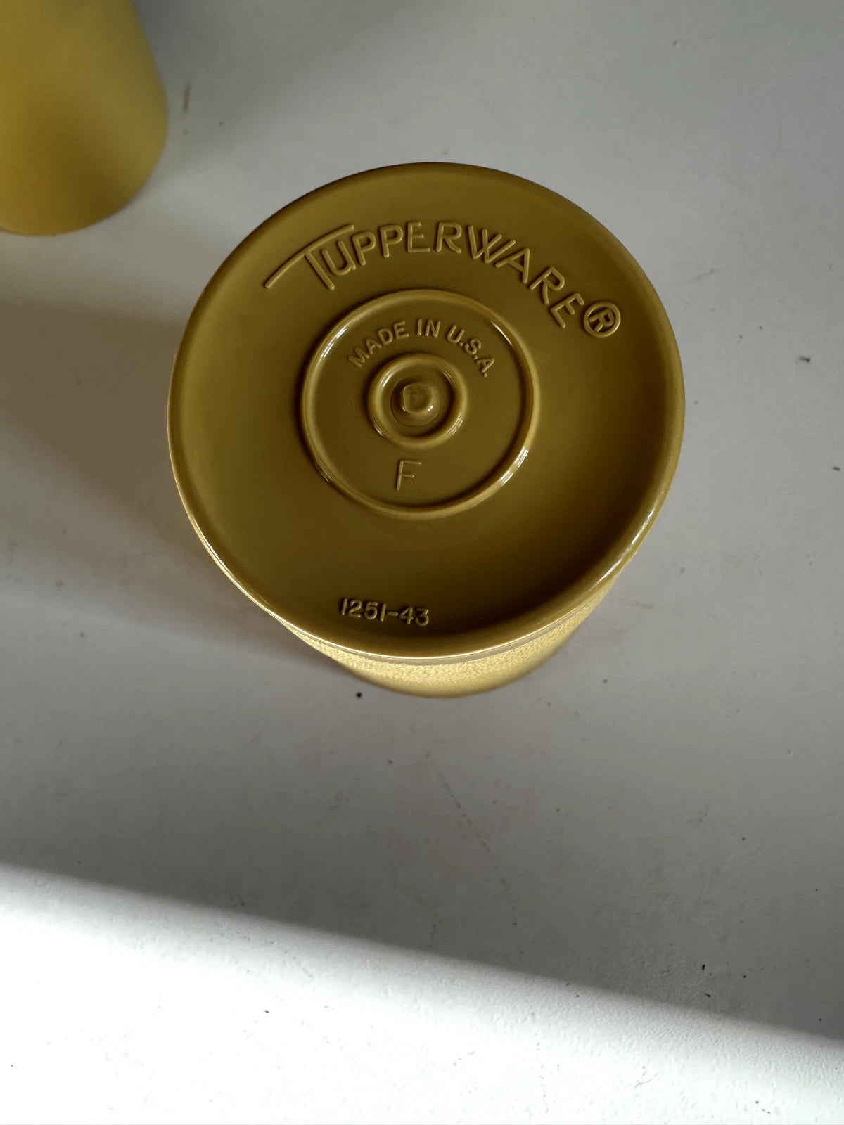 Vintage Set of 5 Tupperware Golden Harvest Plastic Cups 1251 6 oz | eBay