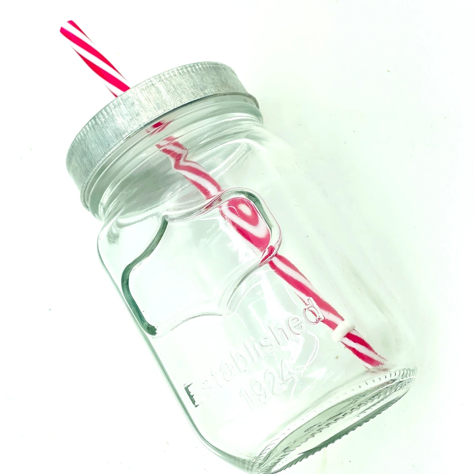 6 Ball Mason Pint Jars 1924 Better Homes & Gardens Lids Straws Galvanized Caddy | eBay