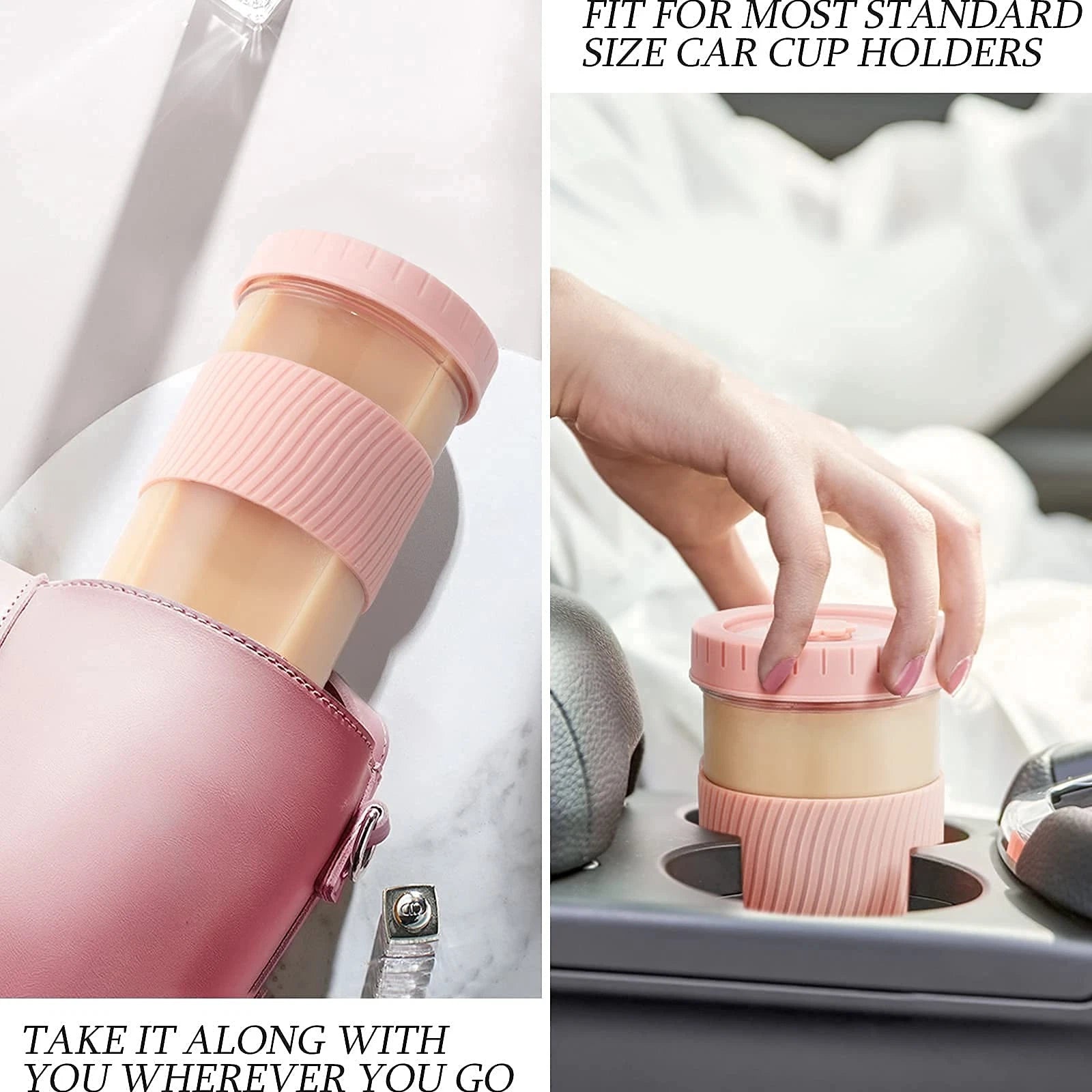 Reusable Glass Mason Jars Cups with Lids and Straws Silicone Sleeves, 4 Pack ... | eBay