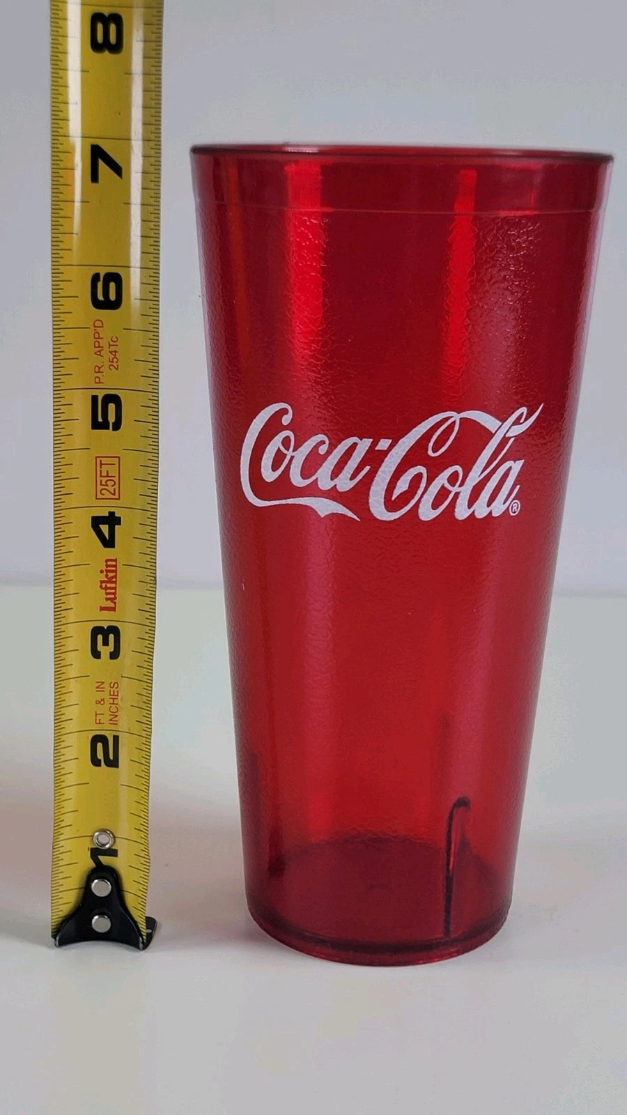 Coca-Cola Red Plastic Restaurant Tumblers G.E.T. 24 oz #6624 ~ Set of 6 | eBay